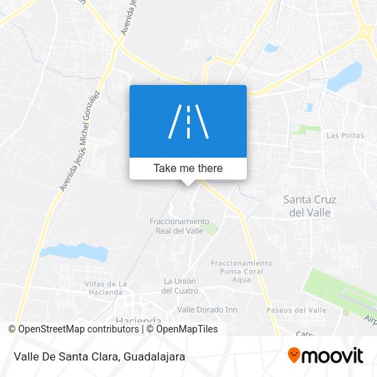 Valle De Santa Clara map