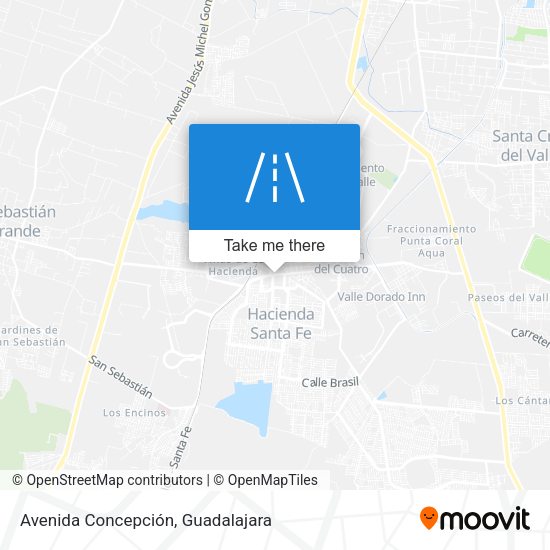 Avenida Concepción map