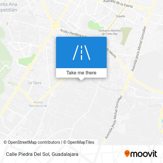 Calle Piedra Del Sol map