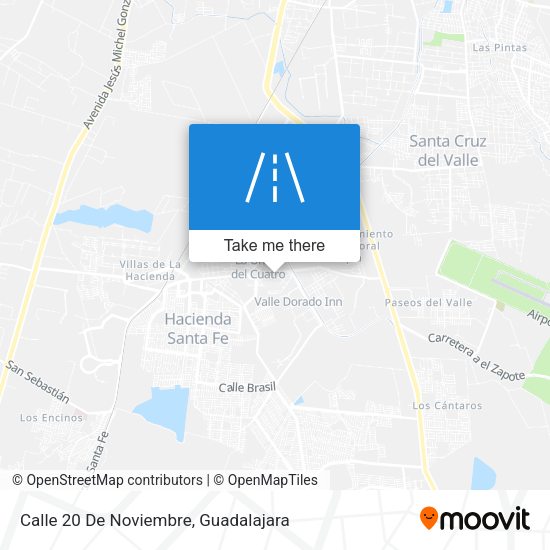 Calle 20 De Noviembre map