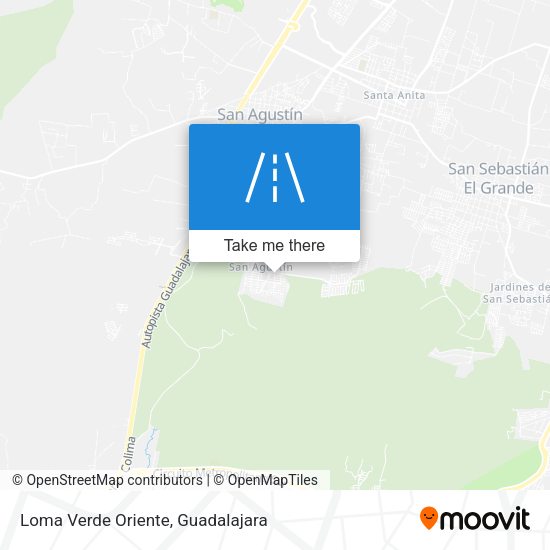 Mapa de Loma Verde Oriente