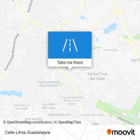 Mapa de Calle Lima