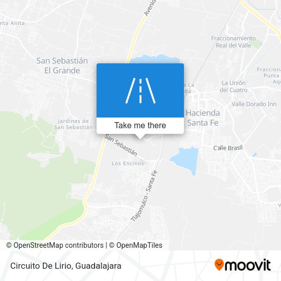 Mapa de Circuito De Lirio