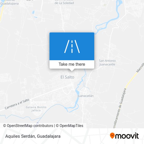 Aquiles Serdán map