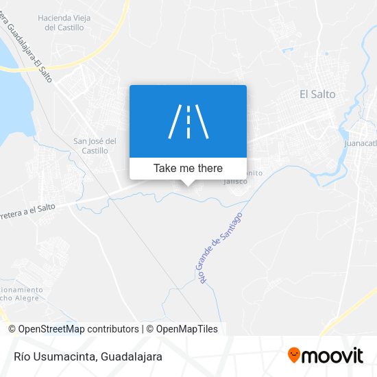 Río Usumacinta map