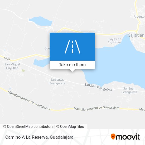 Mapa de Camino A La Reserva