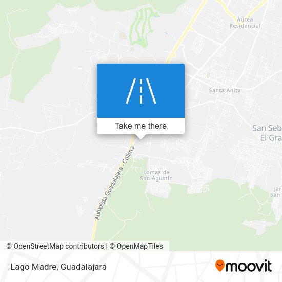 Mapa de Lago Madre