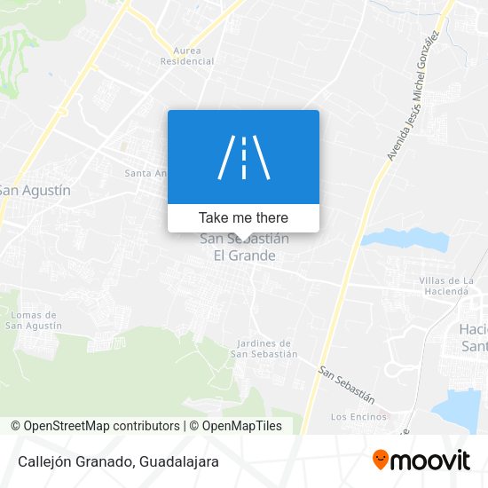 Mapa de Callejón Granado