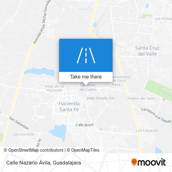 Calle Nazario Ávila map