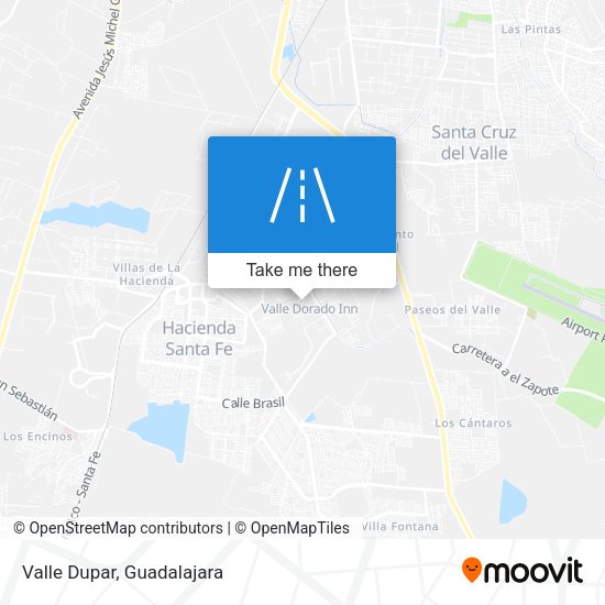 Mapa de Valle Dupar