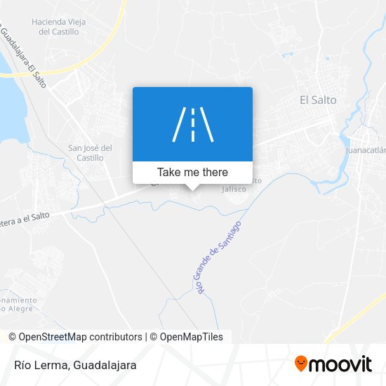 Mapa de Río Lerma