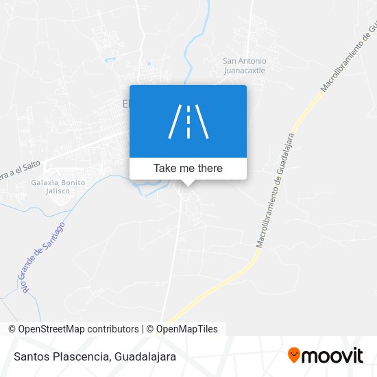 Santos Plascencia map