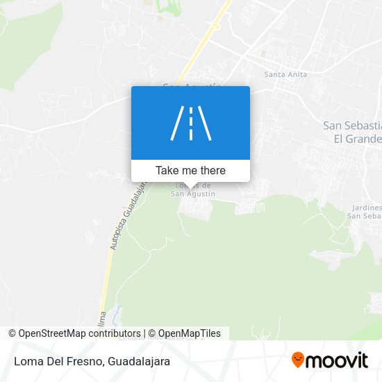 Mapa de Loma Del Fresno