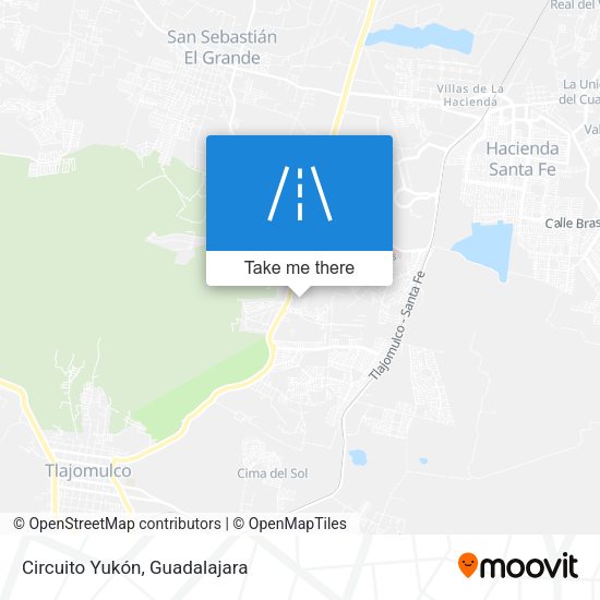 Mapa de Circuito Yukón