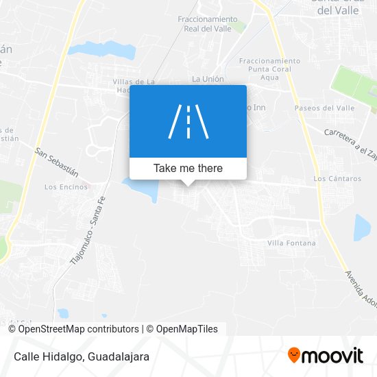 Mapa de Calle Hidalgo
