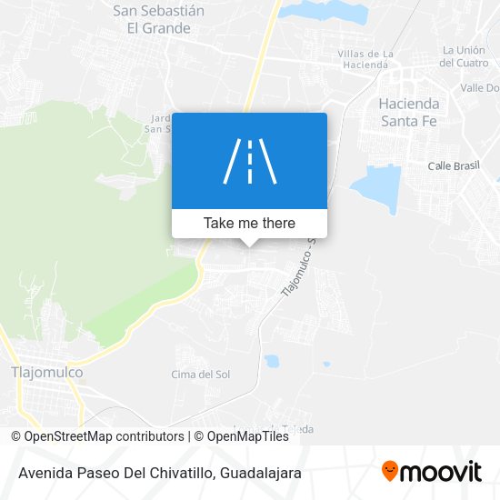 Avenida Paseo Del Chivatillo map
