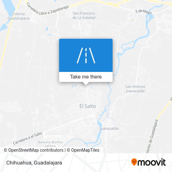 Mapa de Chihuahua