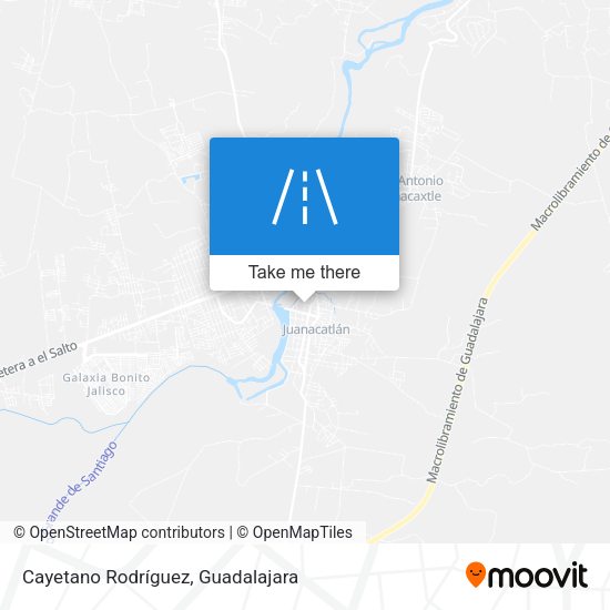 Cayetano Rodríguez map