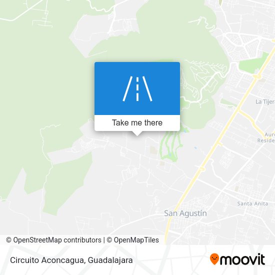 Mapa de Circuito Aconcagua