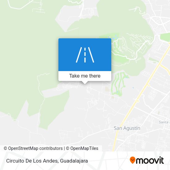 Mapa de Circuito De Los Andes