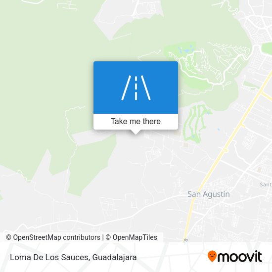 Loma De Los Sauces map