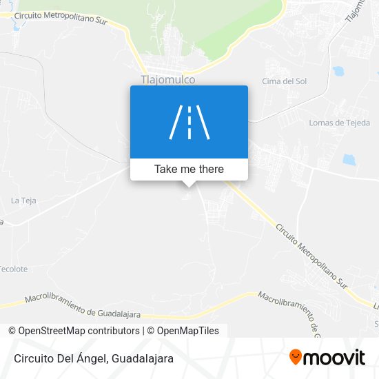 Mapa de Circuito Del Ángel