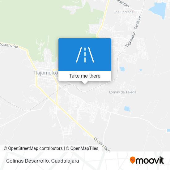 Mapa de Colinas Desarrollo