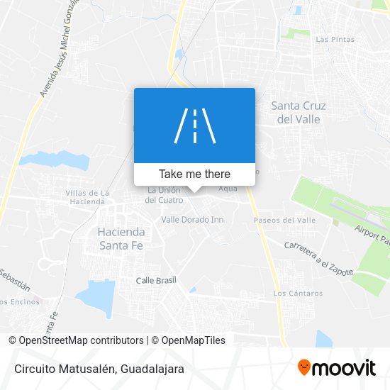 Mapa de Circuito Matusalén