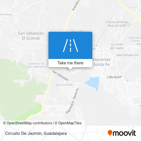 Mapa de Circuito De Jazmín