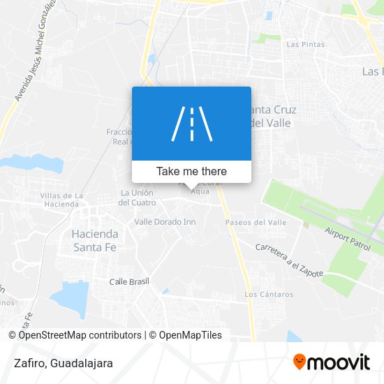 Mapa de Zafiro