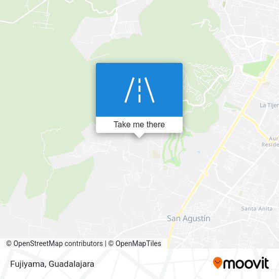Mapa de Fujiyama