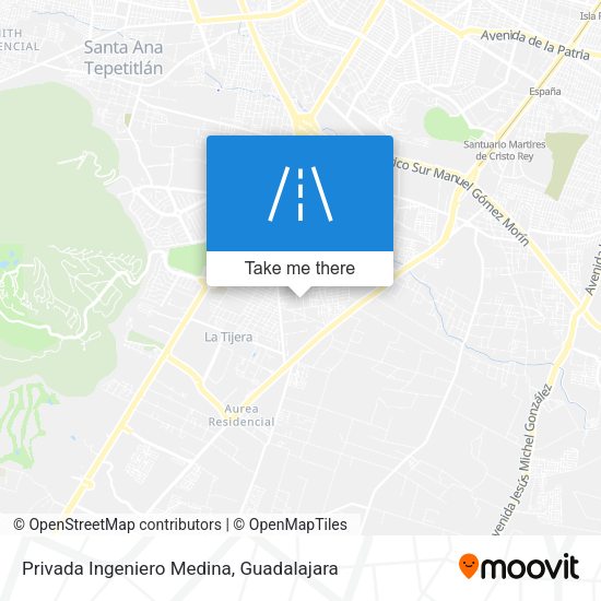Mapa de Privada Ingeniero Medina