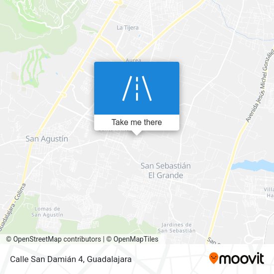 Mapa de Calle San Damián 4