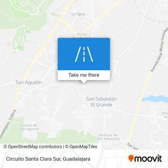 Mapa de Circuito Santa Clara Sur
