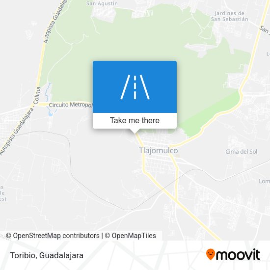 Mapa de Toribio