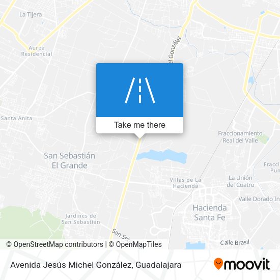 Mapa de Avenida Jesús Michel González