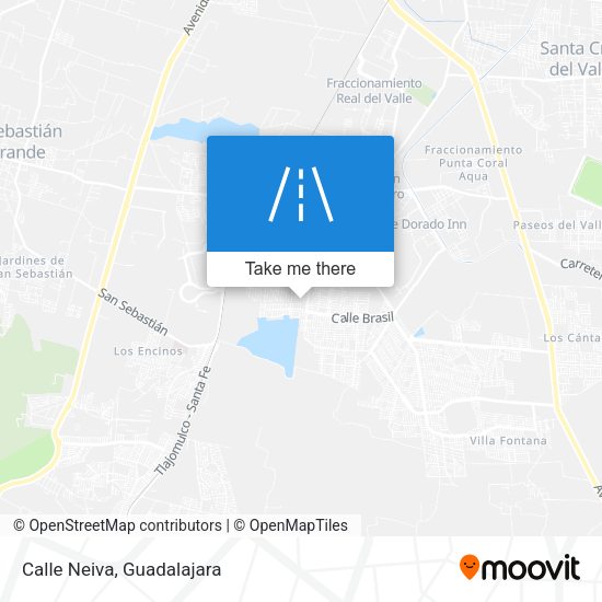 Mapa de Calle Neiva