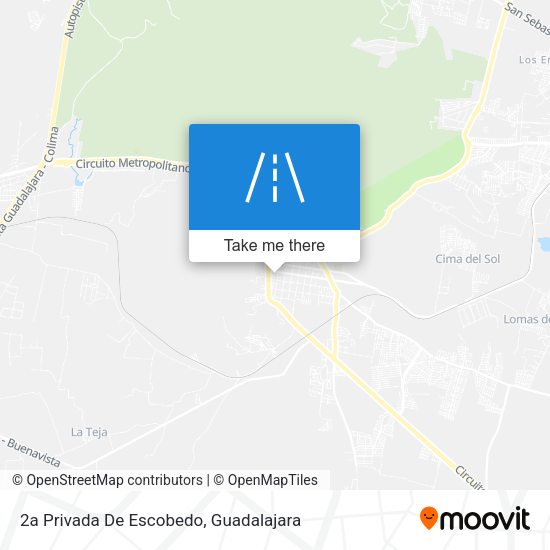 2a Privada De Escobedo map