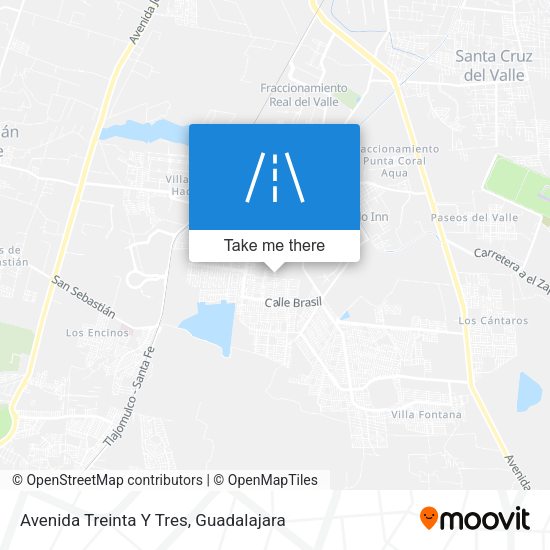 Avenida Treinta Y Tres map