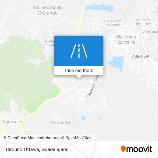 Mapa de Circuito Ottawa