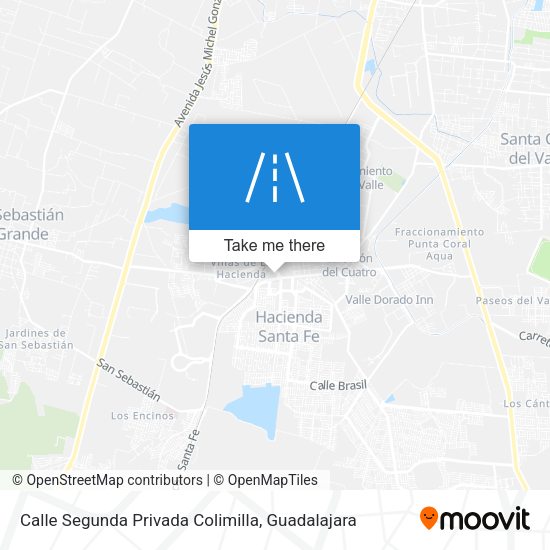 Calle Segunda Privada Colimilla map