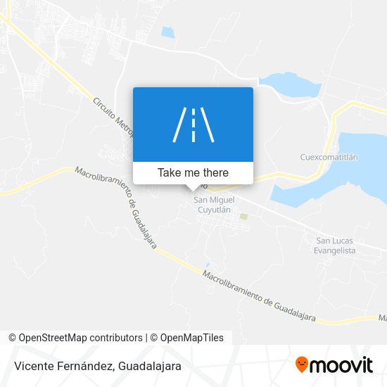 Mapa de Vicente Fernández
