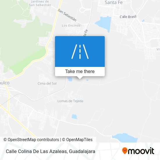 Calle Colina De Las Azaleas map