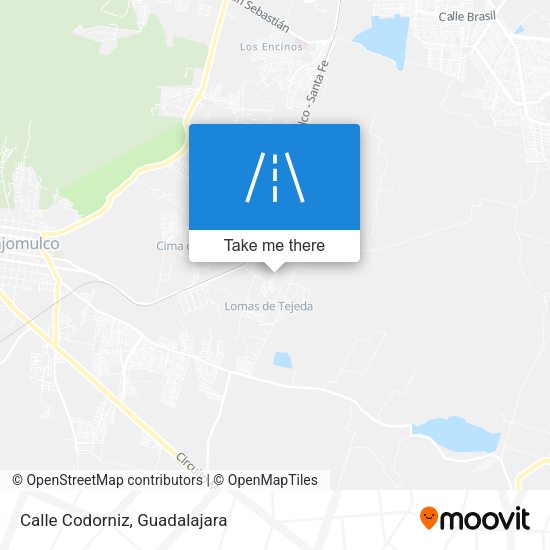 Mapa de Calle Codorniz