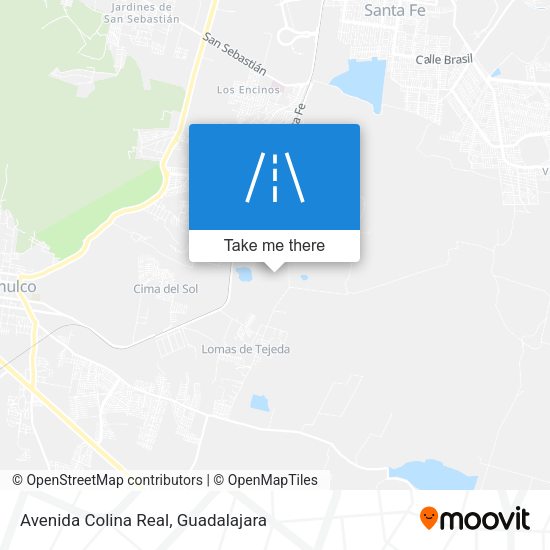 Avenida Colina Real map