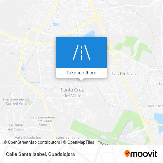 Calle Santa Isabel map