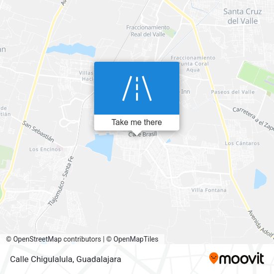 Calle Chigulalula map