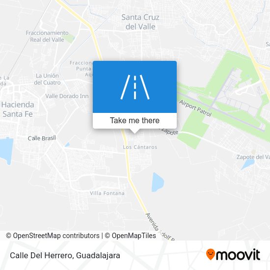 Mapa de Calle Del Herrero