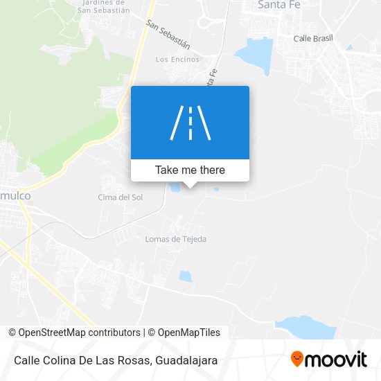Calle Colina De Las Rosas map