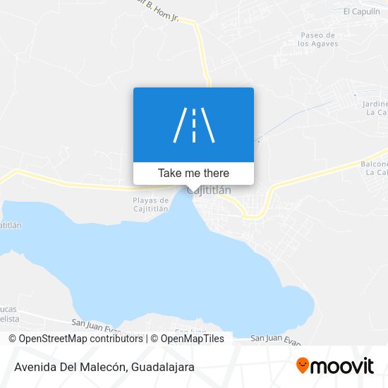 Mapa de Avenida Del Malecón
